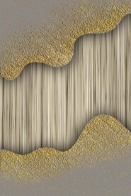 抽象光影线条玄关装饰画