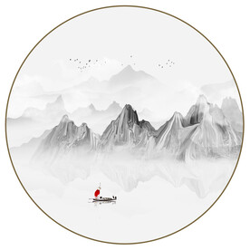 禅意山水画