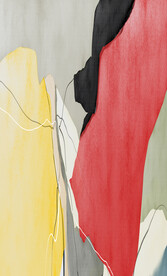 轻奢装饰画 抽象油画 彩绘