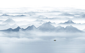 新中式山水画