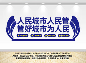 城管形象墙