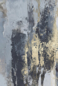 抽象油画装饰画轻奢手绘极简画