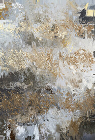 抽象油画装饰画轻奢手绘极简画