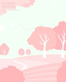 春天插画