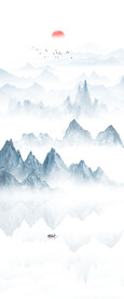 玄关山水画