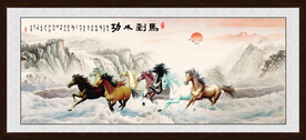 八骏全图