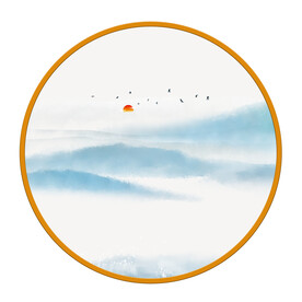 圆形画