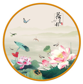 圆形画