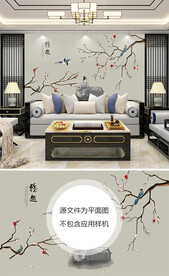 沙发背景墙