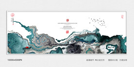 禅意水墨画