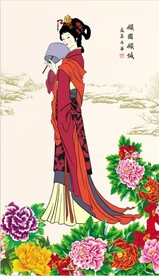 倾国倾城美女