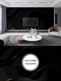 石纹背景墙
