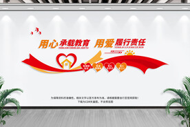 校园教育学校文化墙