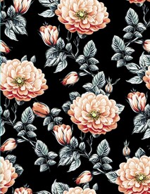 手绘花朵