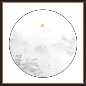 新中式水墨画