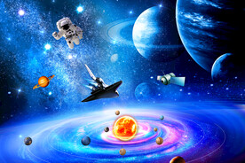 星空电视背景墙