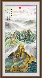 玄关山水画