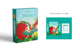 红枣阿胶枸杞粉设计