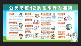 公民防疫基本行为准则