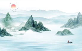 意境山水画