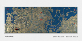 抽象水墨画