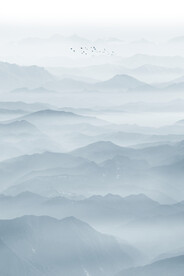 山水水墨画