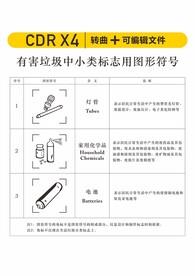 垃圾分类图标