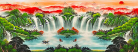 山水画