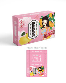 枇杷秋梨膏盒