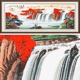 鸿运当头风水画 