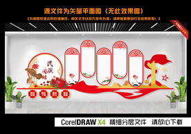 民族团结文化墙