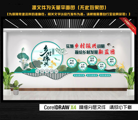 乡村振兴文化墙