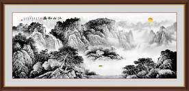 水墨画