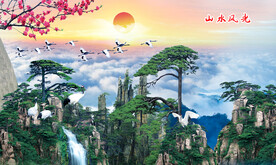 黄山迎客松
