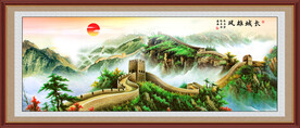 江山如画旭日东升