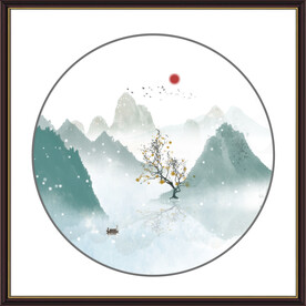 水墨画