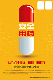 安全用药月海报