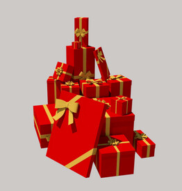 礼盒堆头su模型