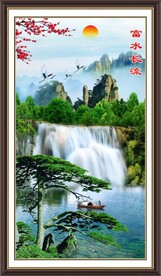 玄关山水画