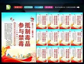 禁毒展板
