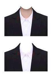 女西装证件照衣服素材psd
