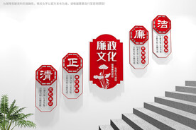 廉政楼梯文化墙