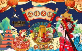 火锅背景图片