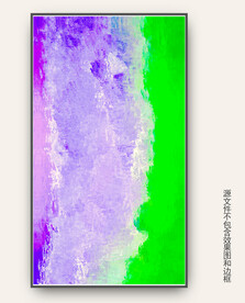  抽象油画