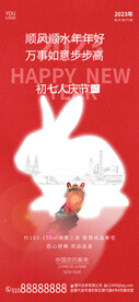 春节年俗海报