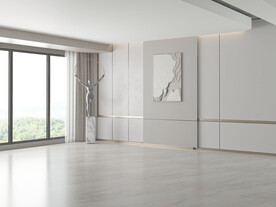 现代客厅场景3D空景