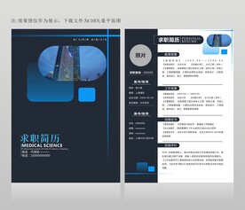 高档简历