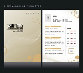 高档简历
