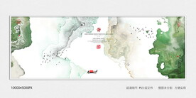 禅意水墨画