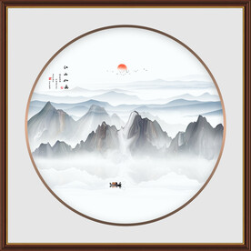 新中式水墨画